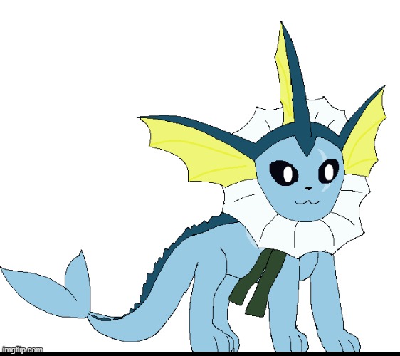 Improved | image tagged in vaporeon | made w/ Imgflip meme maker