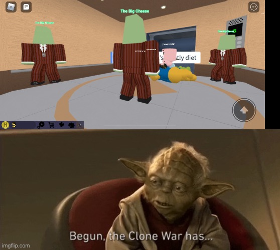 image tagged in yoda begun the clone war has | made w/ Imgflip meme maker