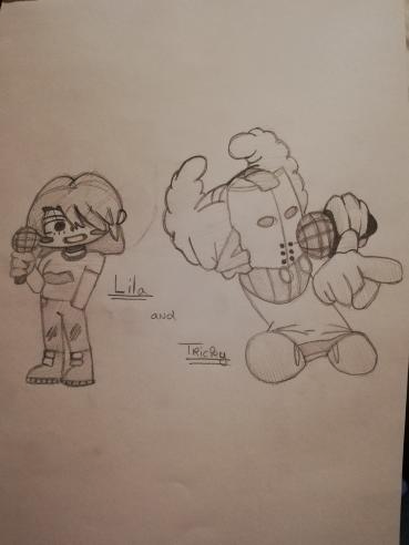 me and Lila :3 Blank Meme Template