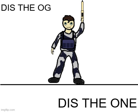 throwback week | DIS THE OG; DIS THE ONE | image tagged in hazzas announcement template 1 0 | made w/ Imgflip meme maker