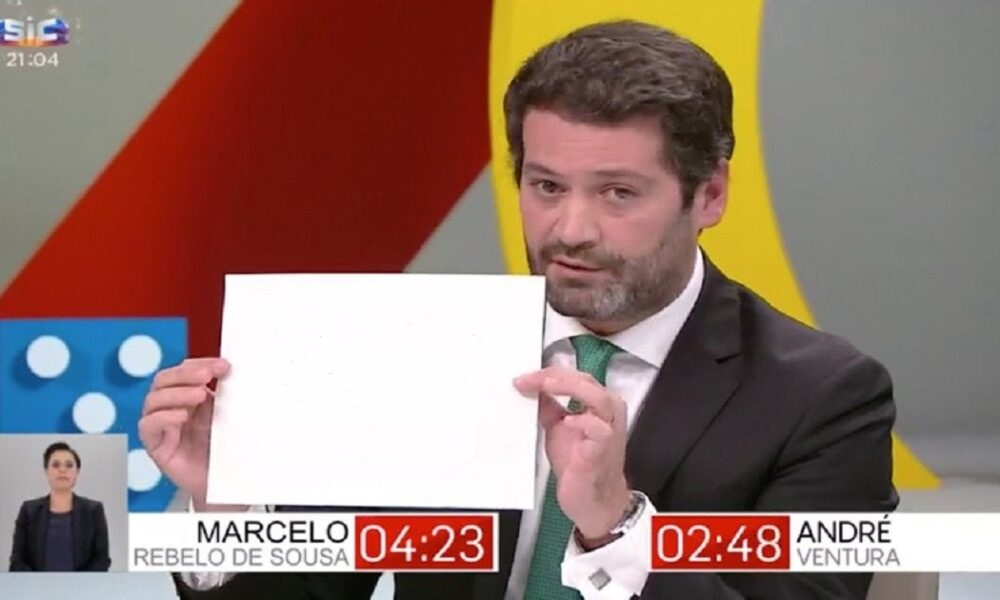 André Ventura tem Provas Blank Meme Template