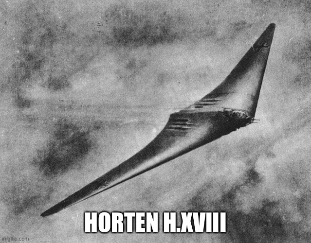 HORTEN H.XVIII | made w/ Imgflip meme maker
