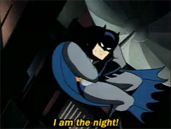 High Quality I am the night Blank Meme Template