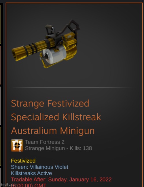 My minigun is now complete, you could put name ideas in the comments | made w/ Imgflip meme maker