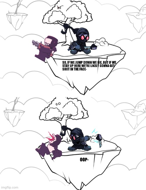 Pico be hiding in the tree lmfaool | made w/ Imgflip meme maker