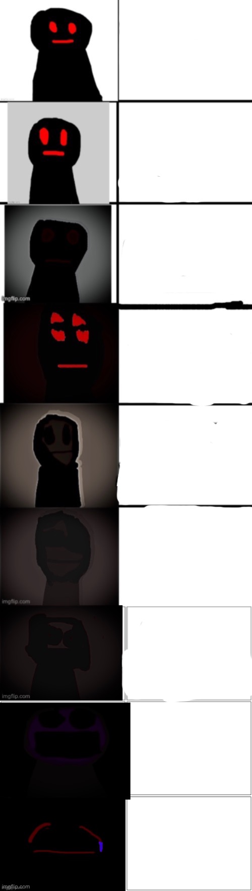 Funni man becomes uncanny Blank Meme Template