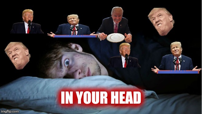 Extreme TDS | IN YOUR HEAD | image tagged in extreme tds | made w/ Imgflip meme maker