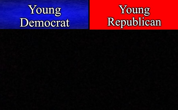High Quality Young Political Blank Meme Template
