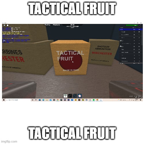 TACTICAL FRUIT; TACTICAL FRUIT | made w/ Imgflip meme maker
