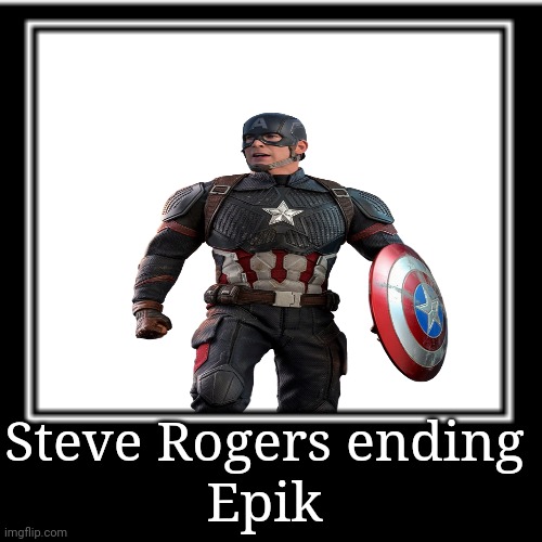 Epik Steve Rogers ending | made w/ Imgflip meme maker