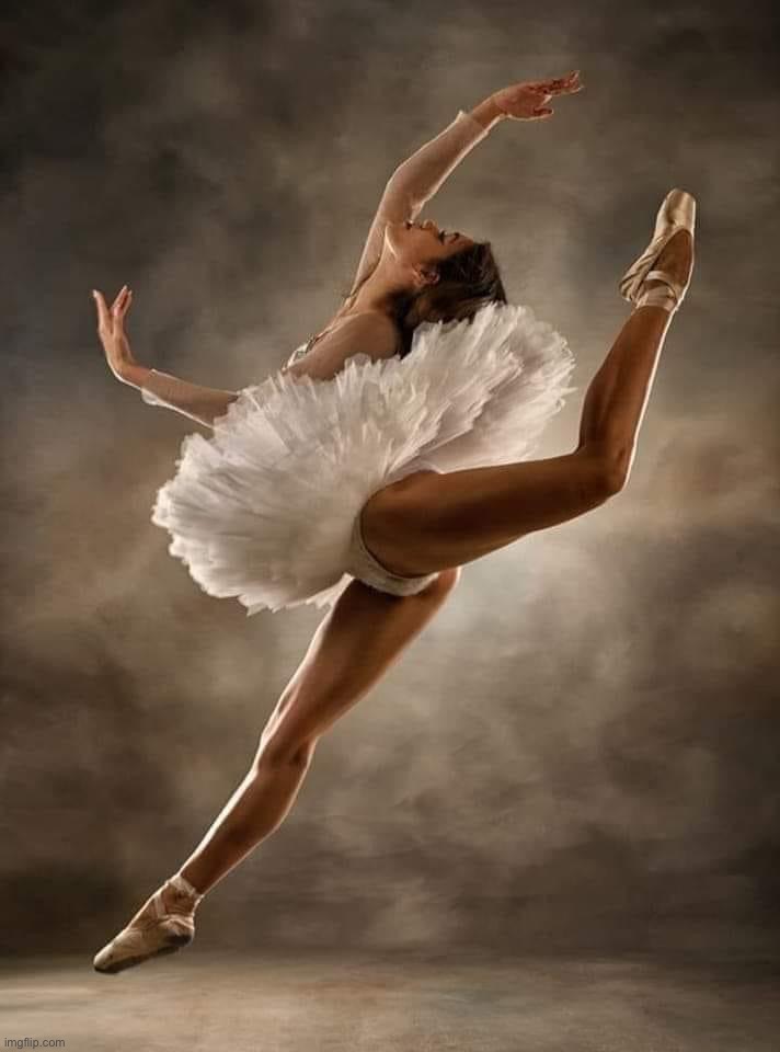 Ballerina leap | image tagged in ballerina leap | made w/ Imgflip meme maker