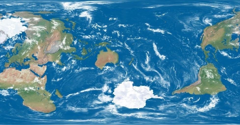 The world according to New Zealand Blank Meme Template