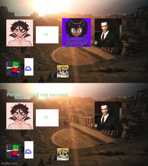 Squid Game(S5): Purple's Elimination | made w/ Imgflip meme maker