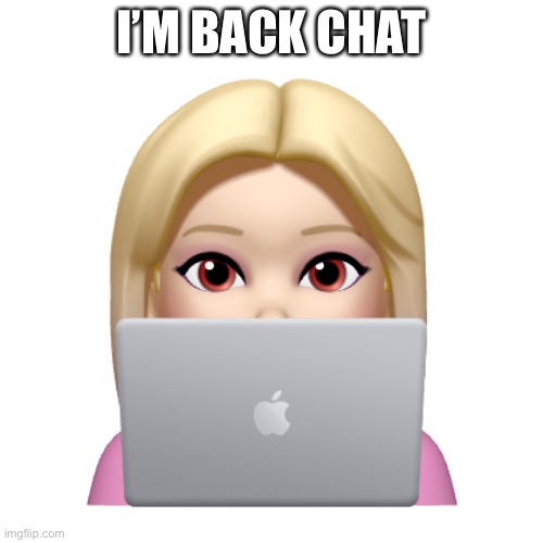 Can I have owner back, it’s fine if I can’t | I’M BACK CHAT | image tagged in peach is looking | made w/ Imgflip meme maker
