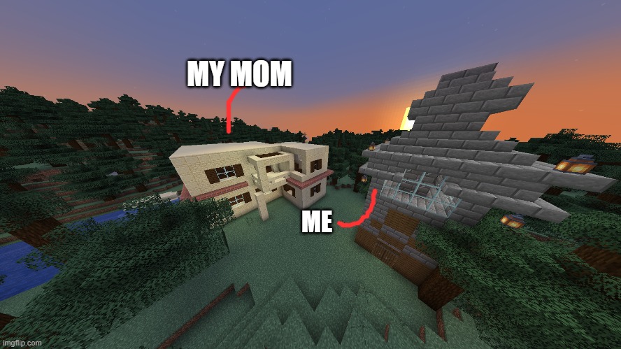 who has better design, me or my mom? | MY MOM; ME | made w/ Imgflip meme maker