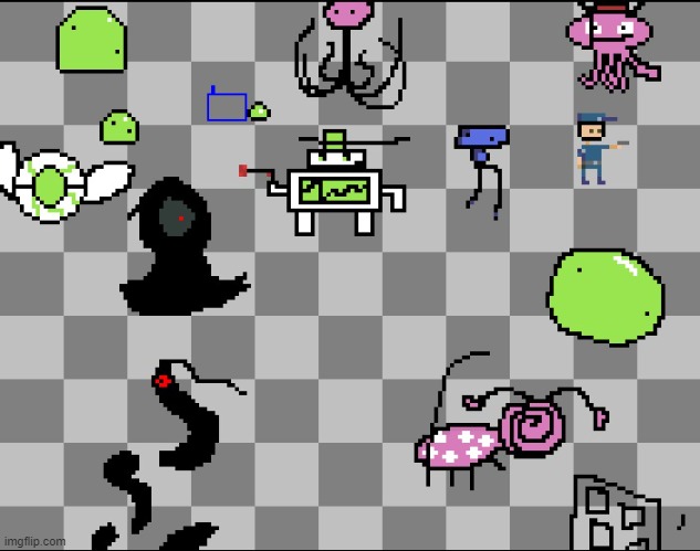 shitty poopy dumb pixel art | made w/ Imgflip meme maker