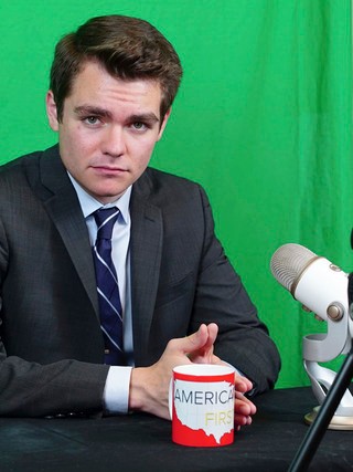 High Quality Nick Fuentes Blank Meme Template