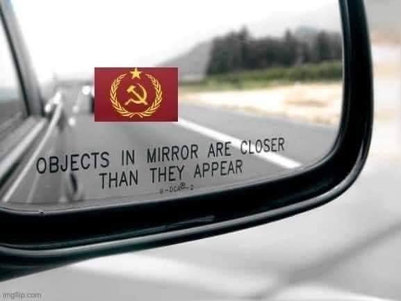 Communism is closer than you think Blank Meme Template