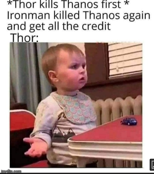 image tagged in memes,iron man,thor,thanos | made w/ Imgflip meme maker