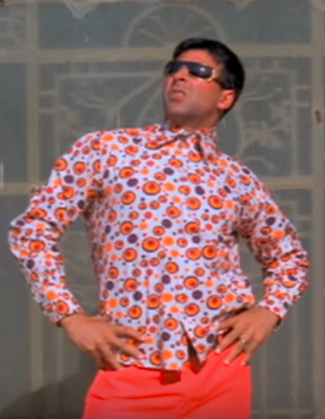 Akshay Kumar posing Blank Meme Template