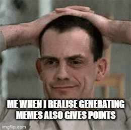 generating trash now... - Imgflip