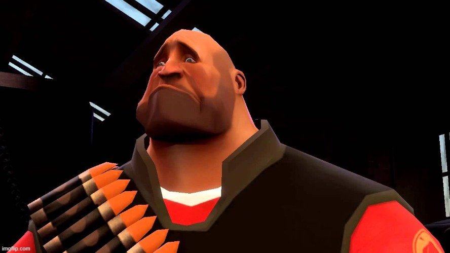 Depressed heavy | image tagged in depressed heavy | made w/ Imgflip meme maker