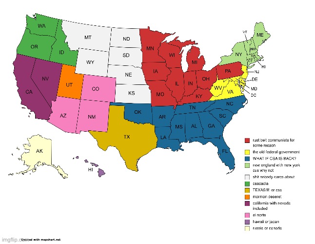 omg guize look at my alternate history map!1!!1!1!11!!11 | made w/ Imgflip meme maker