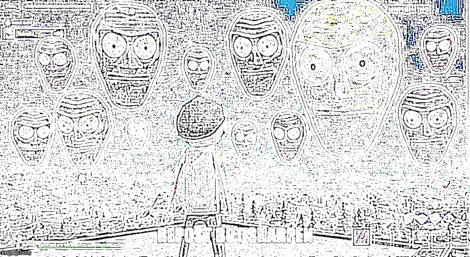 the white void | image tagged in holy music stops | made w/ Imgflip meme maker