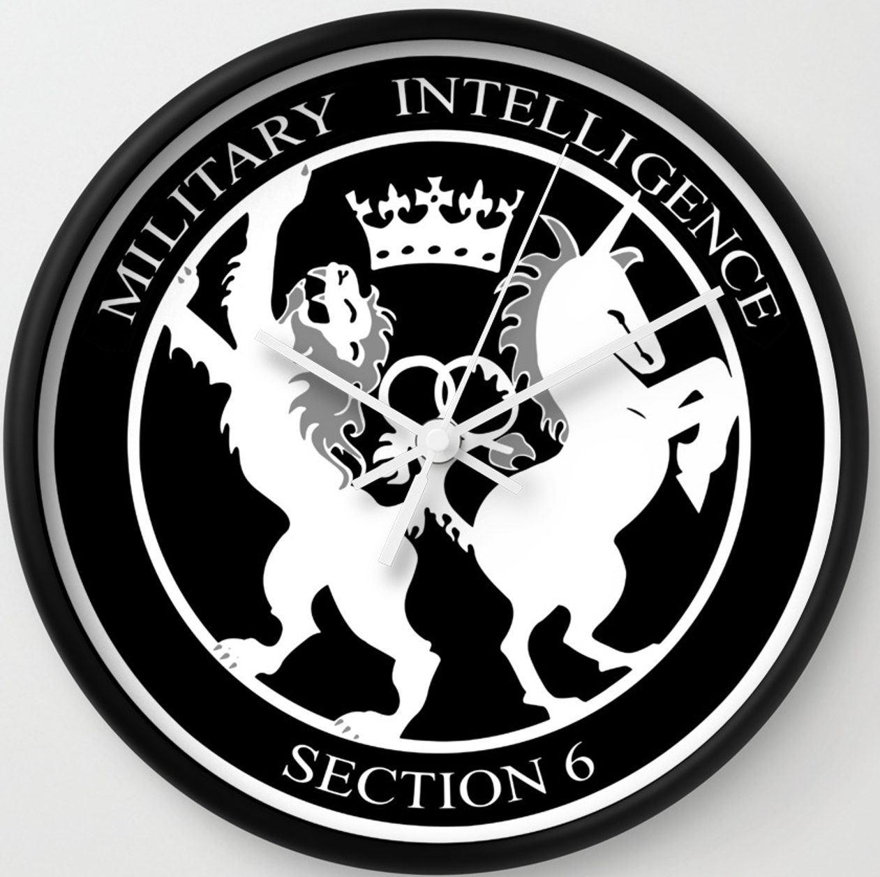 MI6 Logo clock Blank Meme Template
