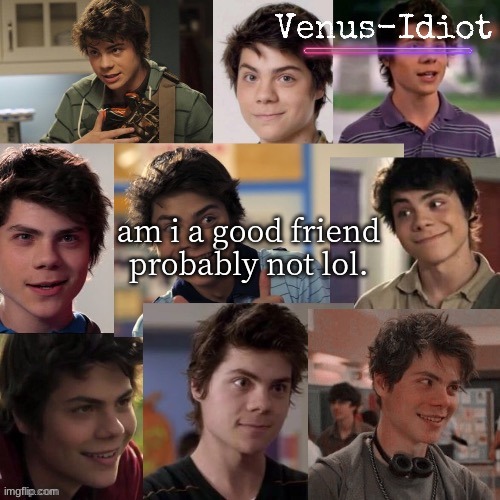 ANother benny temp (ty sugaa) | am i a good friend
probably not lol. | image tagged in another benny temp ty sugaa | made w/ Imgflip meme maker