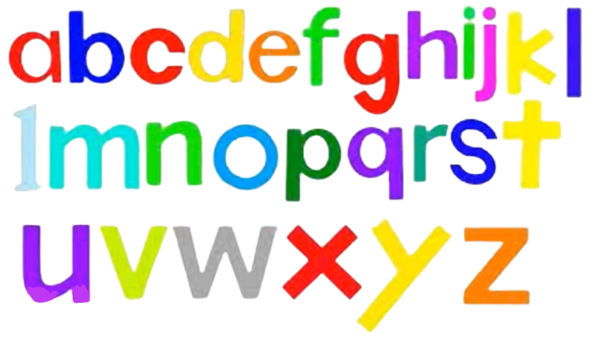 alphabet fan letters Blank Meme Template
