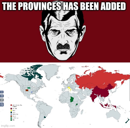 praise the premier | THE PROVINCES HAS BEEN ADDED | image tagged in big brother | made w/ Imgflip meme maker