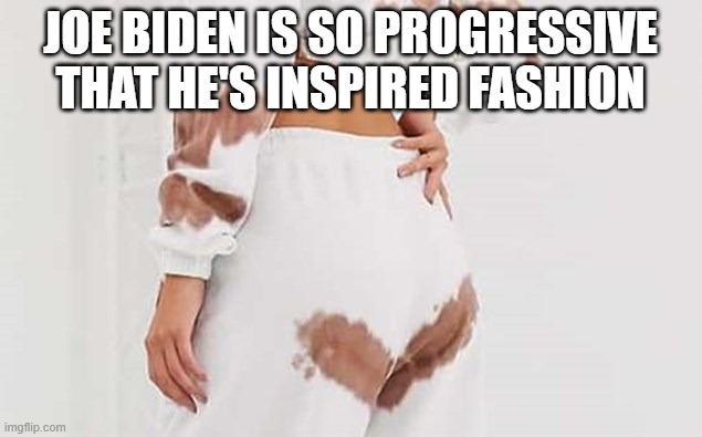 Haus of Biden | JOE BIDEN IS SO PROGRESSIVE THAT HE'S INSPIRED FASHION | image tagged in joe biden,memes | made w/ Imgflip meme maker