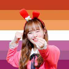 Lesbian chuu!?!?! Blank Meme Template