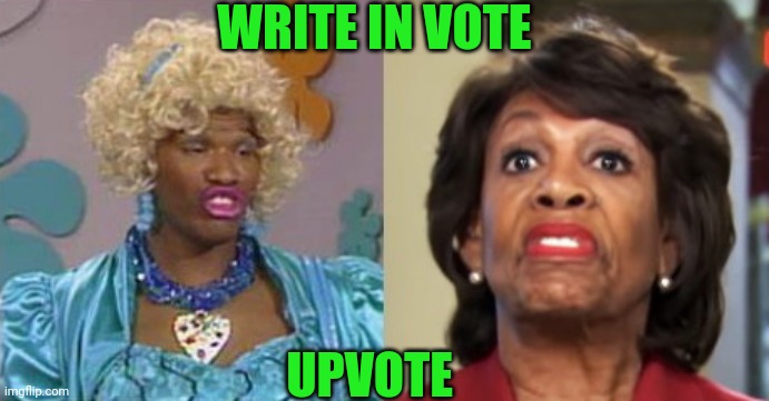 WRITE IN VOTE UPVOTE | made w/ Imgflip meme maker