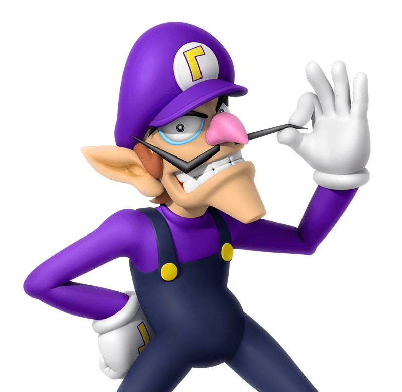 High Quality Waluigi Blank Meme Template