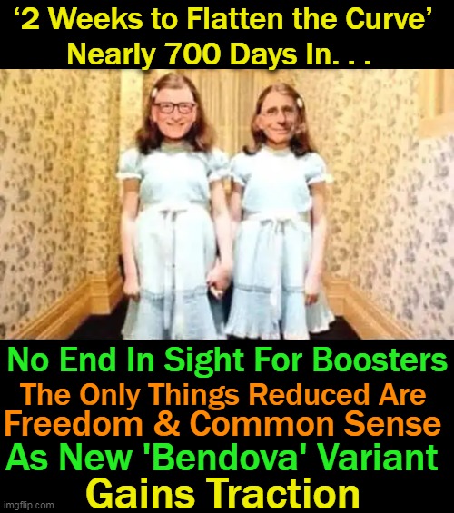 When You Subsidize Something, You Get More of It. Follow Fraud Fauci, FDA, NIH, Dems & The Money! | ‘2 Weeks to Flatten the Curve’ 
Nearly 700 Days In. . . No End In Sight For Boosters; The Only Things Reduced Are; Freedom & Common Sense; As New 'Bendova' Variant; Gains Traction | image tagged in politics,covid vaccine,dr fauci,fda,nih,follow the money | made w/ Imgflip meme maker
