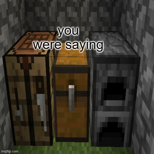 you were saying | made w/ Imgflip meme maker