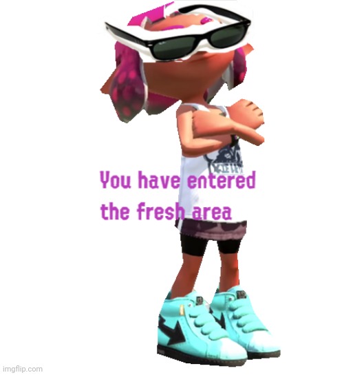 you have entered the fresh area | image tagged in you have entered the fresh area | made w/ Imgflip meme maker