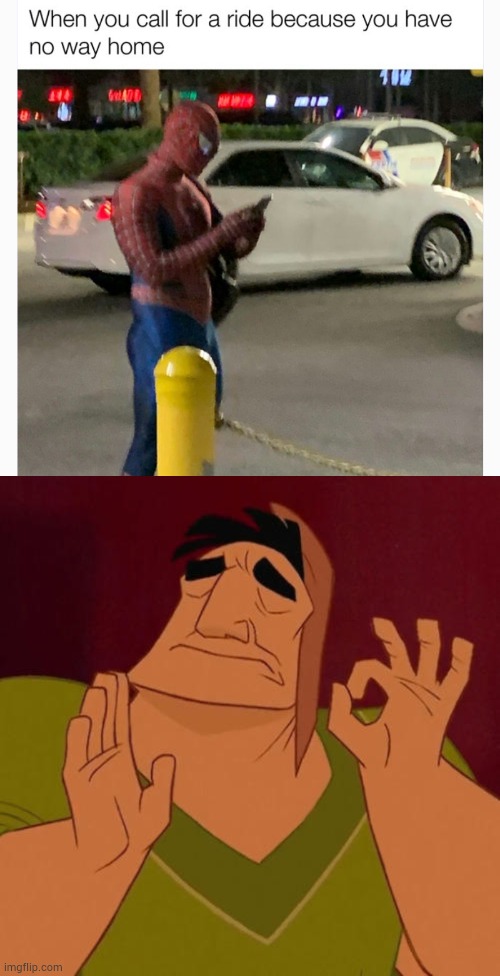 I don't think I've ever seen something more 'RIGHT' in my life. :') | image tagged in when x just right,spiderman,no way home,perfection,why are you reading this | made w/ Imgflip meme maker