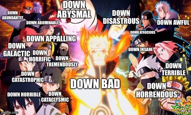 Down bad | image tagged in down bad | made w/ Imgflip meme maker