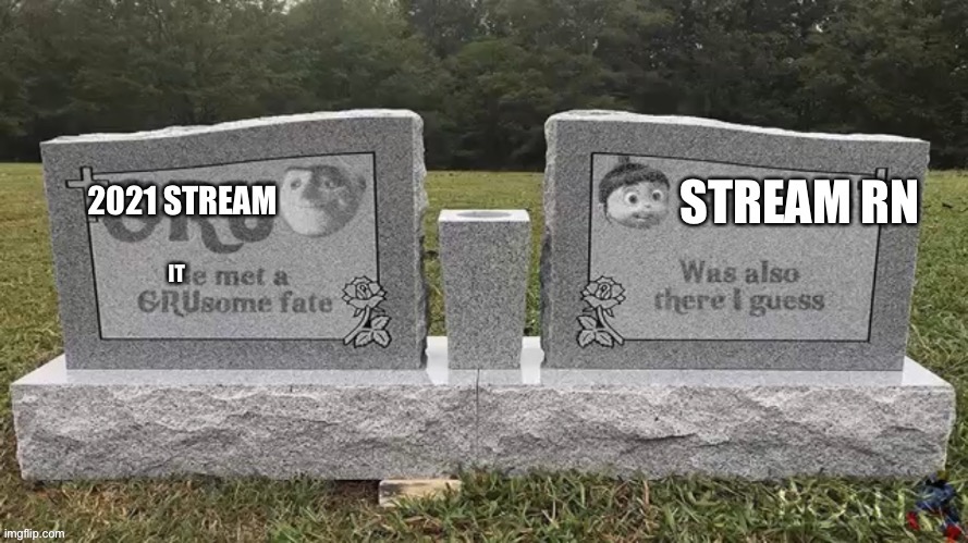 New version | image tagged in new dead stream | made w/ Imgflip meme maker
