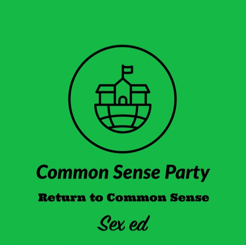 Common Sense Party sex ed Blank Meme Template
