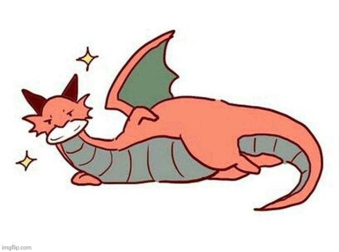 image tagged in sexy dragon template | made w/ Imgflip meme maker