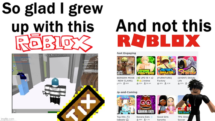 when will the good days come back? | image tagged in so glad i grew up with this,roblox,nostalgia,memes | made w/ Imgflip meme maker