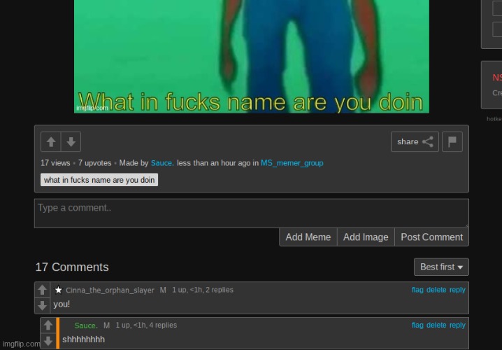 sauce sus sauce sus | made w/ Imgflip meme maker