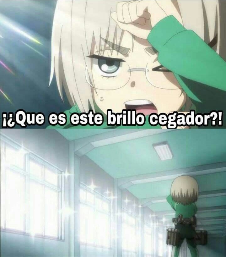 Que es este brillo cegador- Hermoso Blank Meme Template