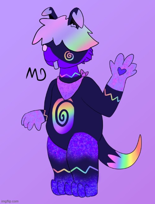 Recent custom I did for _bowtie_bovine as an art trade | image tagged in dogs,furry,drawings,art | made w/ Imgflip meme maker