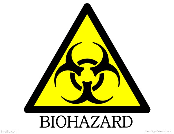 biohazard | image tagged in biohazard | made w/ Imgflip meme maker