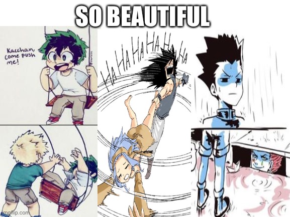 Blank White Template | SO BEAUTIFUL | image tagged in fanart,hxh,mha,fairy tail | made w/ Imgflip meme maker